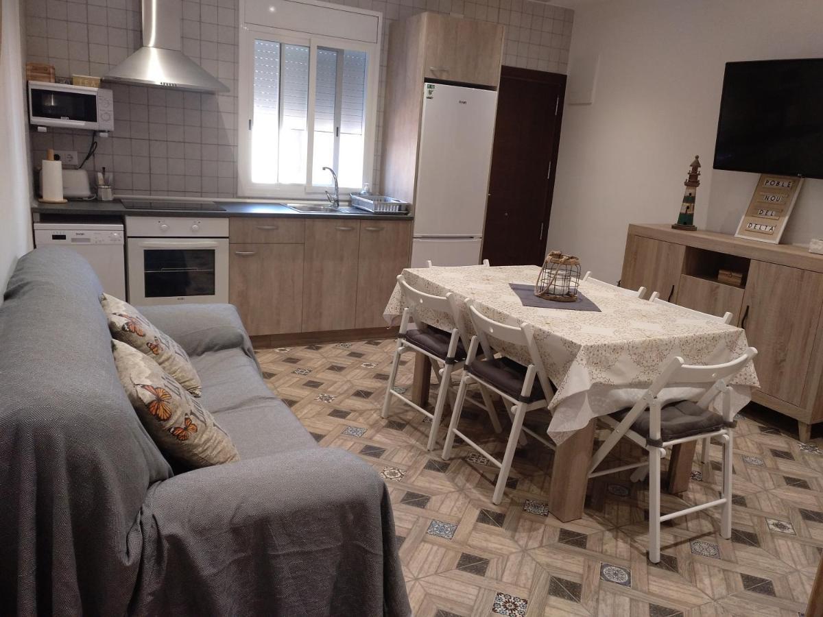 Alojamiento Lo Trabucador El Poble Nou del Delta Exteriör bild